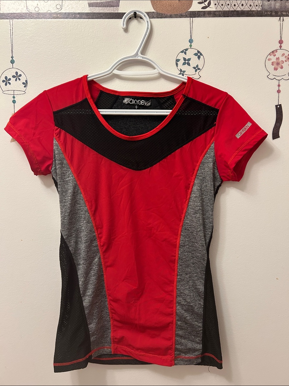Red Performance Short-Sleeve Tee